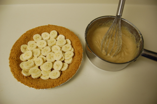 Peanut Butter Banana Pie